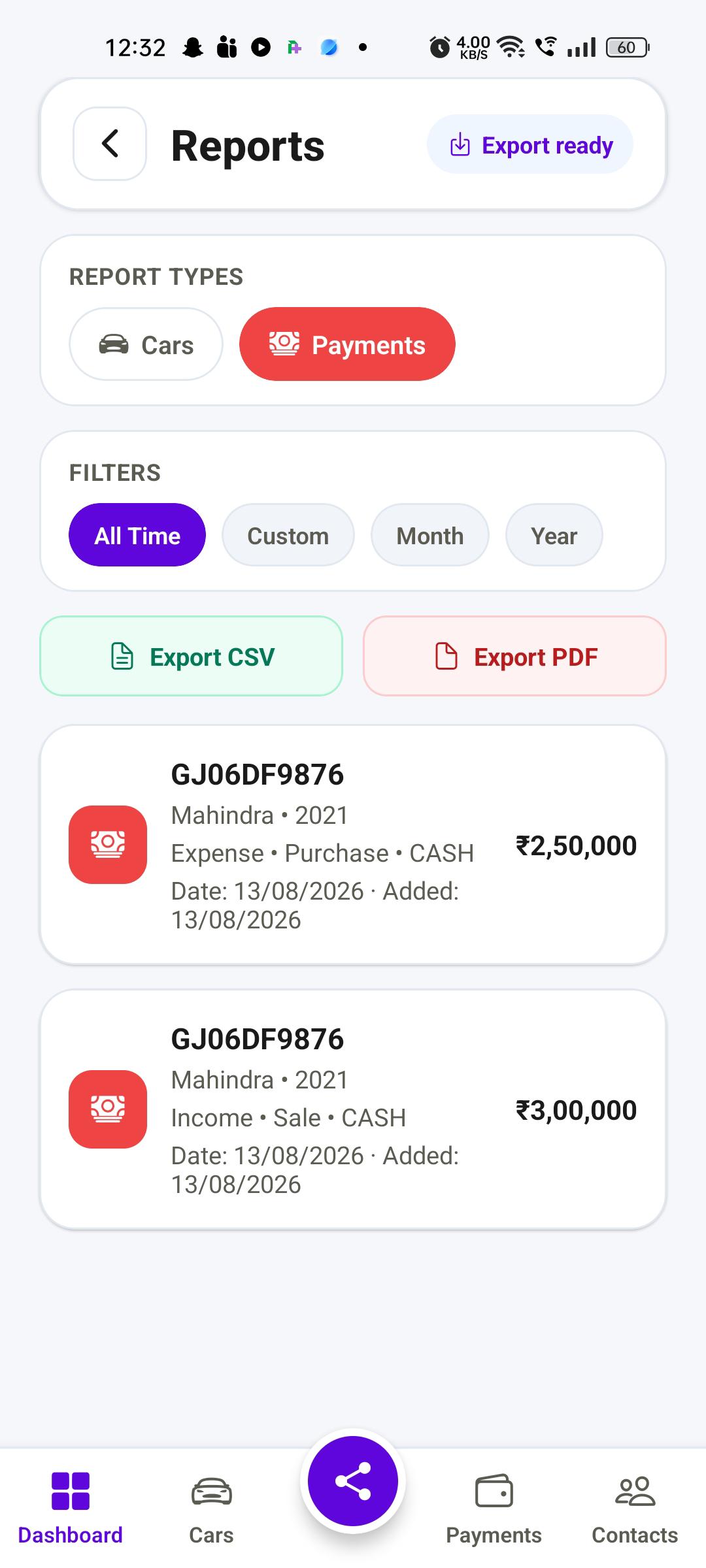 Export & Share